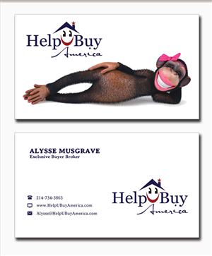 Visitenkarten-Design von Lanka Ama für HelpUBuy America | Design: #4612561
