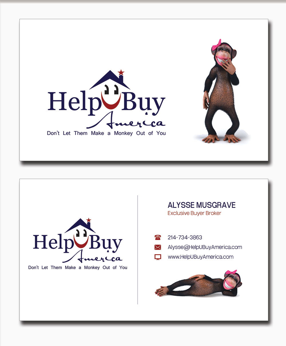 Diseño de Tarjeta de Presentación por Lanka Ama para HelpUBuy America | Diseño #4646211