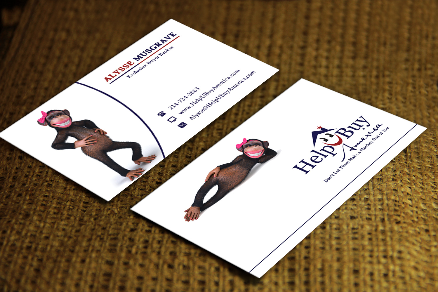 Business Card Design by Lanka Ama for HelpUBuy America | Design #4646886