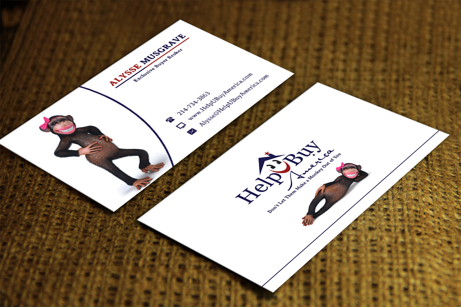 Business Card Design by Lanka Ama for HelpUBuy America | Design #4646891