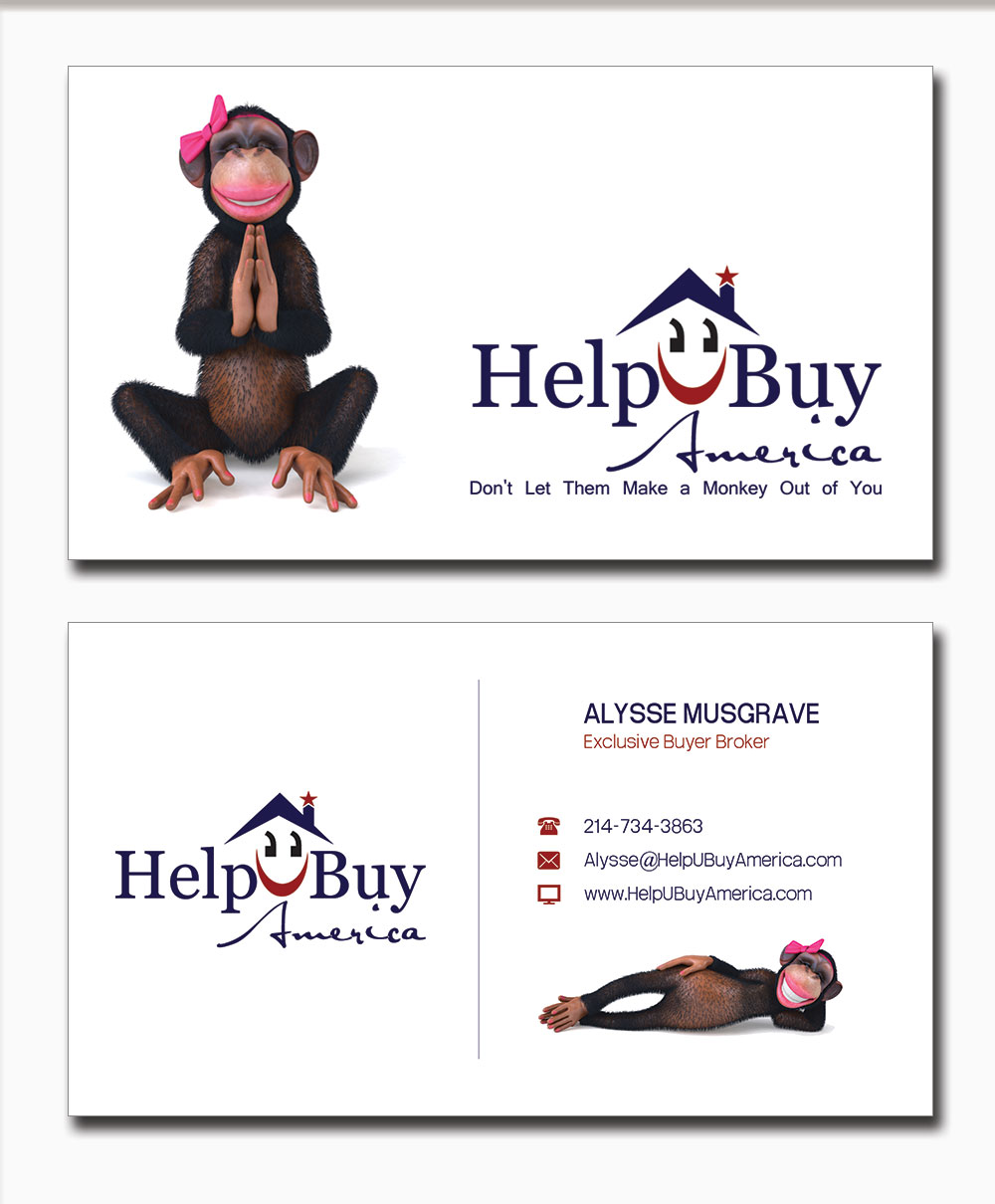 Business Card Design by Lanka Ama for HelpUBuy America | Design #4646926