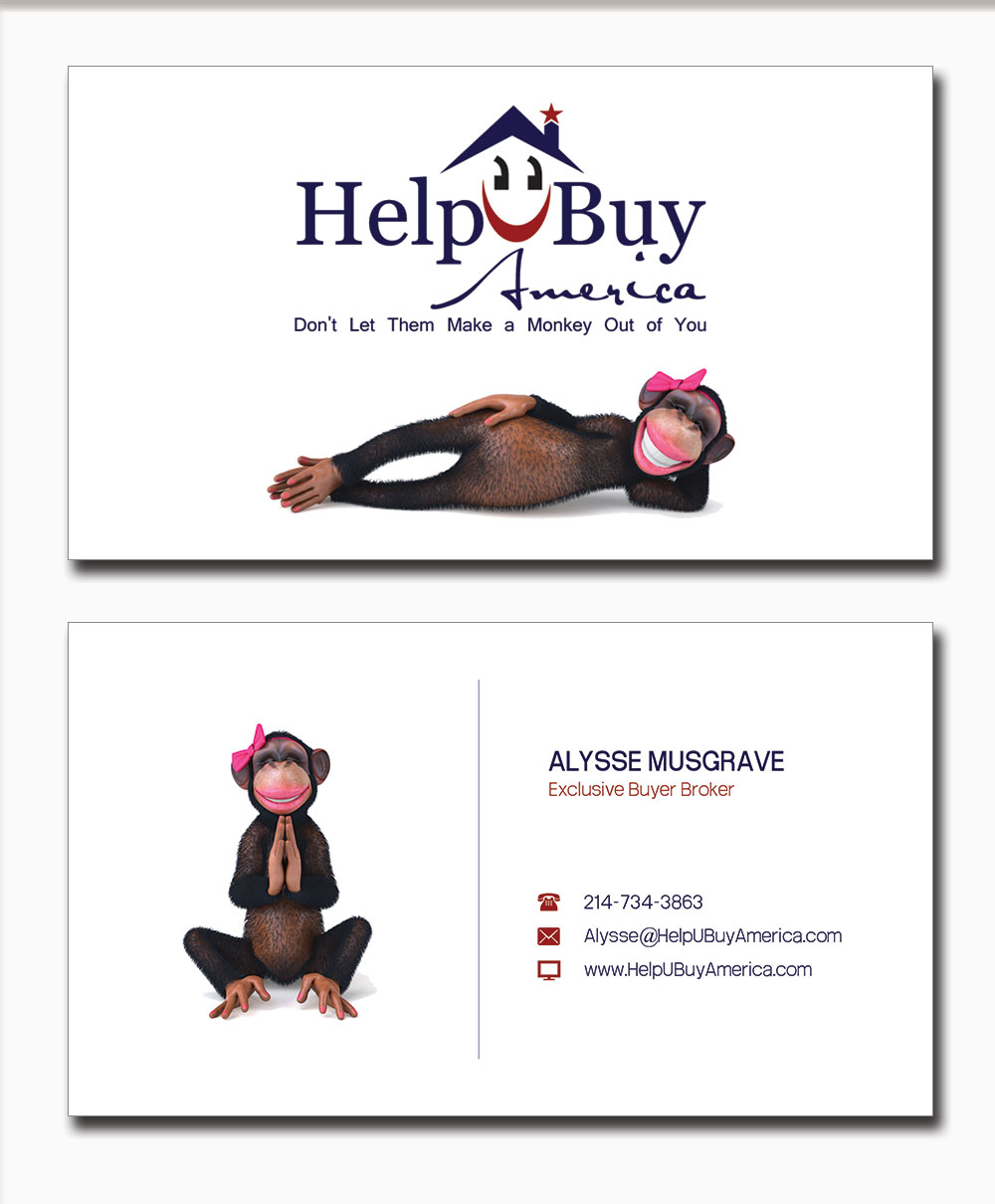 Diseño de Tarjeta de Presentación por Lanka Ama para HelpUBuy America | Diseño #4647112
