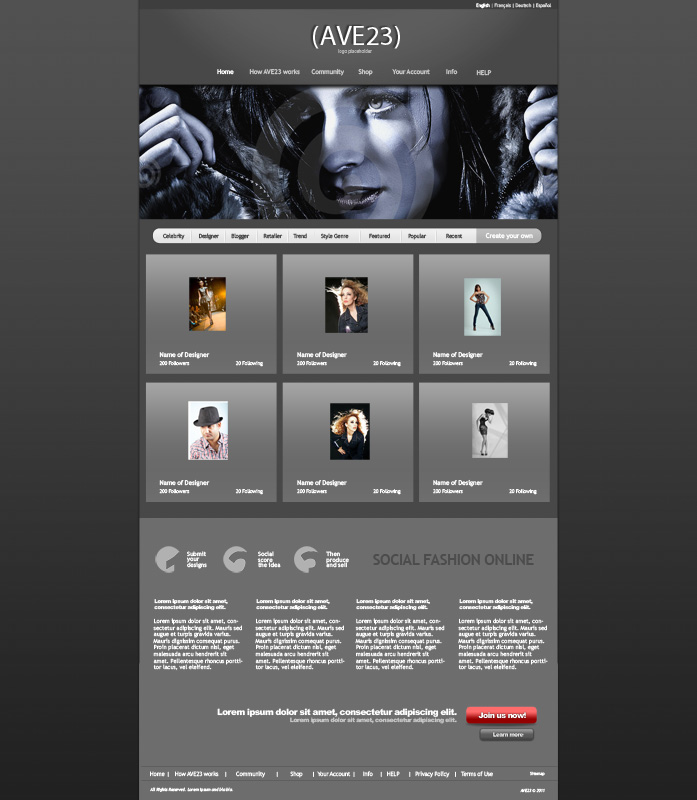 Web Design by an3 for this project | Design #212612