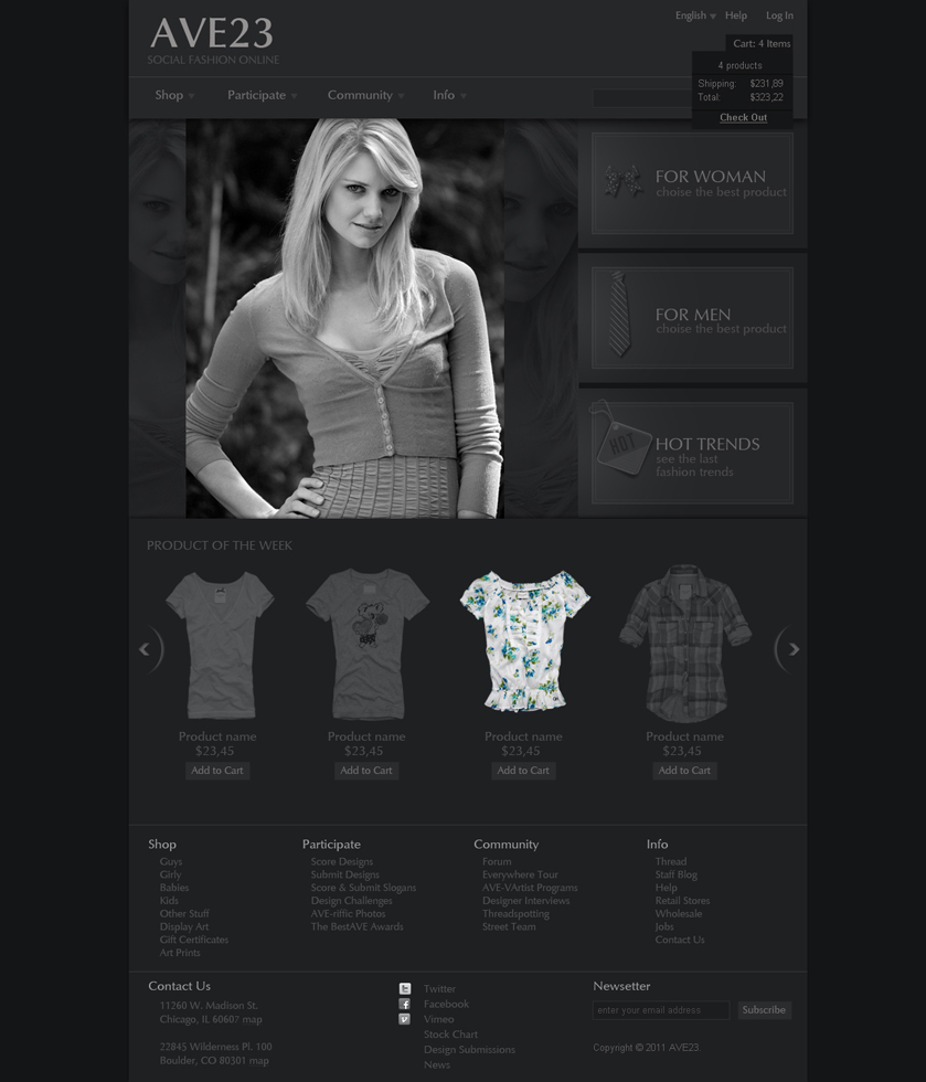 Web Design by Violeta Pironkova for this project | Design #214597