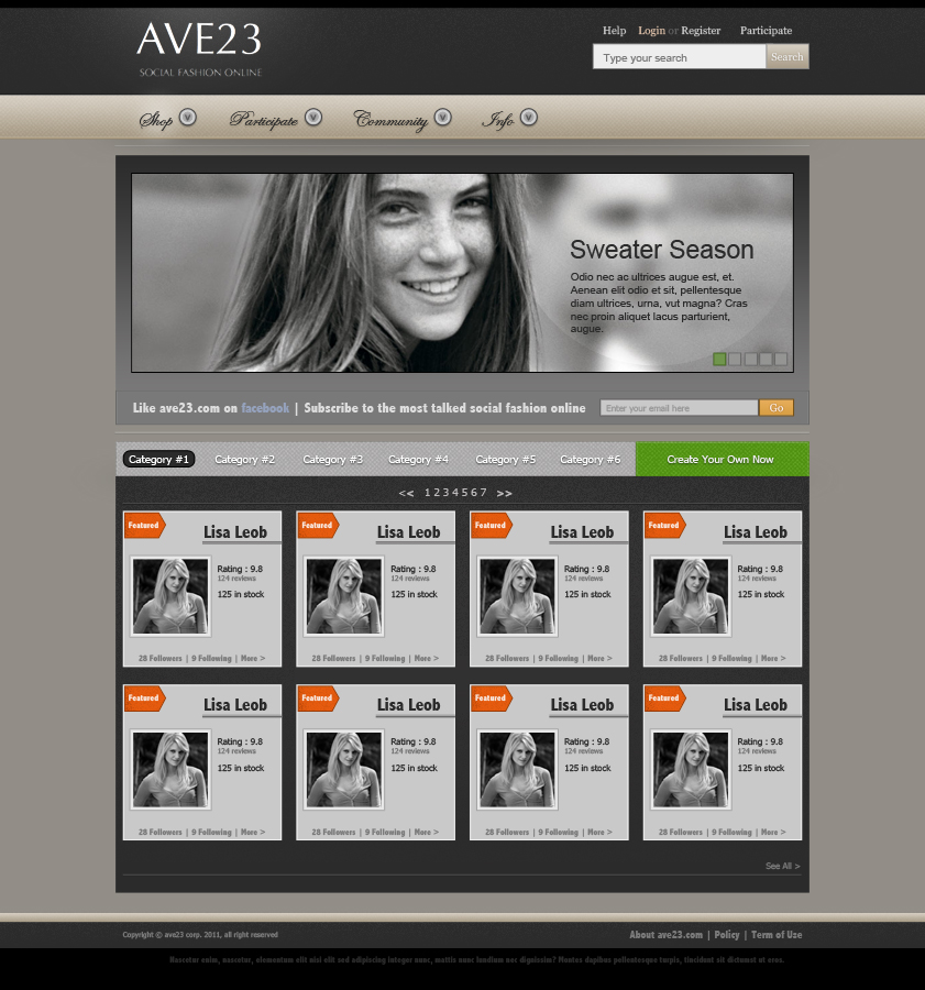 Web-Design von Windo für dieses Projekt | Design #214675