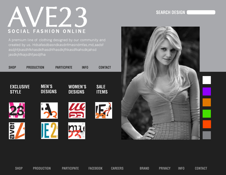 Web-Design von Vicky Frenkel Studio für dieses Projekt | Design #212808