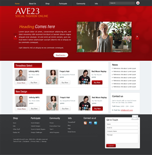 Web-Design von Prince für dieses Projekt | Design #211788