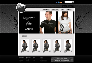 Web Design by Amy84 for this project | Design: #213506