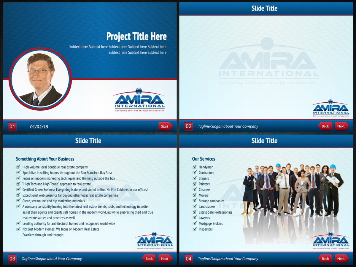 PowerPoint Design by Danang Prastiawan for AMIRA International | Design #5513429