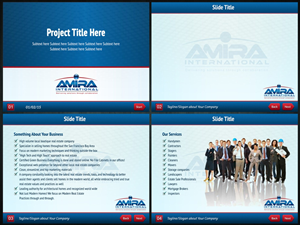 PowerPoint Design by Danang Prastiawan for AMIRA International | Design: #5513433
