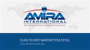 PowerPoint Design by Hepidesigner for AMIRA International | Design #5529775