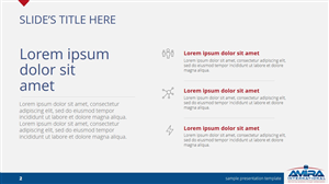 PowerPoint Design by Hepidesigner for AMIRA International | Design: #5529805