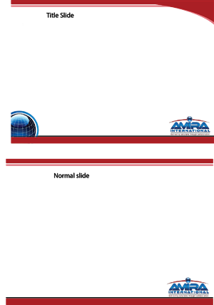 PowerPoint Design by sumit.mistry09 for AMIRA International | Design #5510522