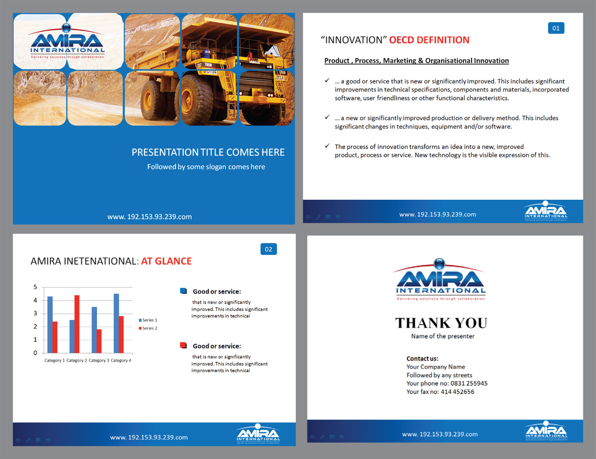 PowerPoint-Design von rkailas für AMIRA International | Design #5529436