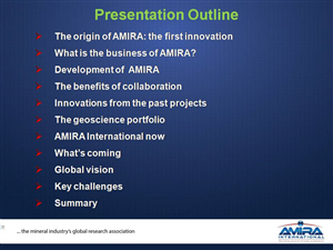 PowerPoint Design by mindscape for AMIRA International | Design: #5506288