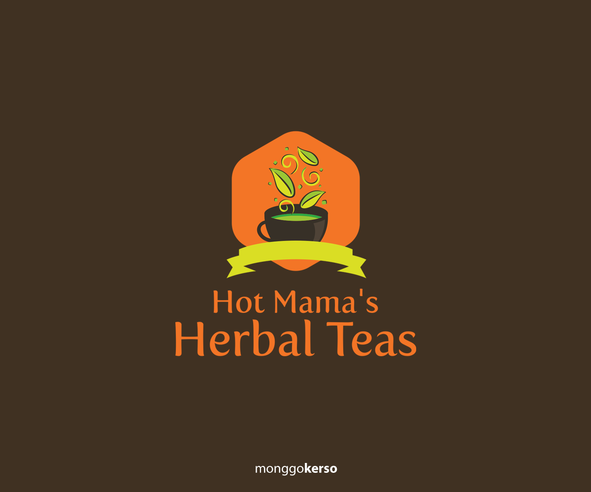 Logo Design by Monggokerso for Hot Mama''s Herbal Teas | Design #4620113