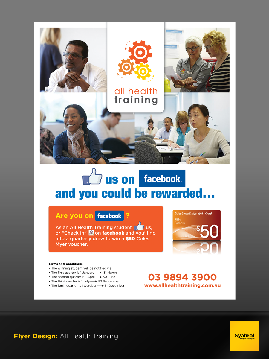 Design de Flyer par Syahrol pour All Health Training | Design #4624040