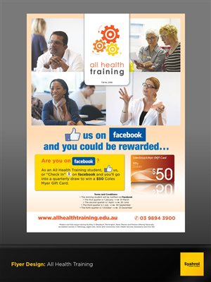 Flyer Design by Syahrol for All Health Training | Design: #4640773