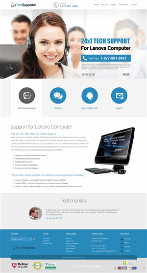Diseño de Página de Aterrizaje por pb para Atom Software Inc | Diseño: #4633118