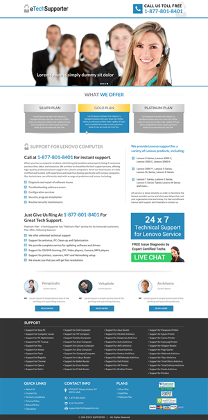 Landing Page Design by Sbss for Atom Software Inc | Design: #4621533