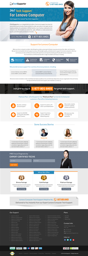 Landing Page Design by Sbss for Atom Software Inc | Design: #4631898