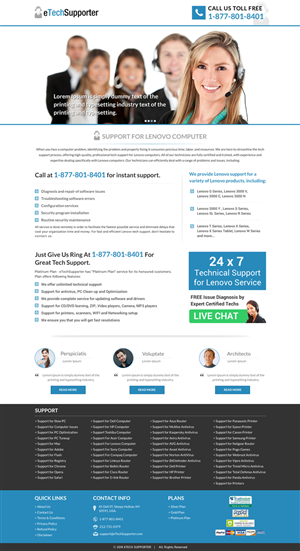 Landing Page Design by Sbss for Atom Software Inc | Design: #4633346