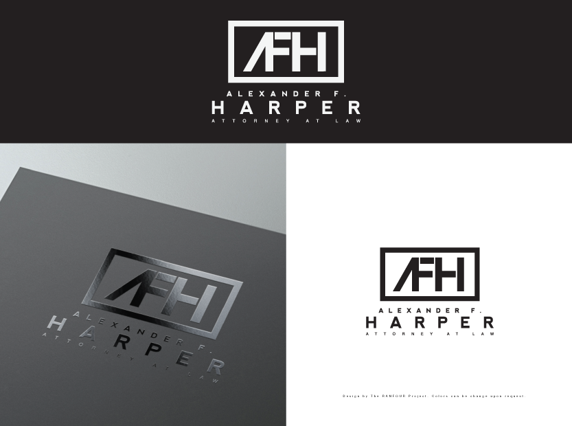 Logo-Design von The RANFOUR Project für Law Office of Alexander F. Harper | Design #4664216