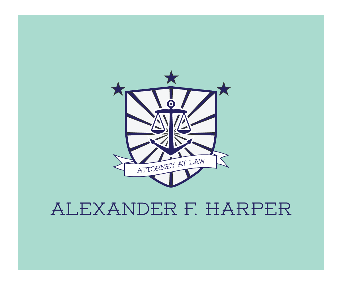 Logo-Design von MBDesigns für Law Office of Alexander F. Harper | Design #4643600