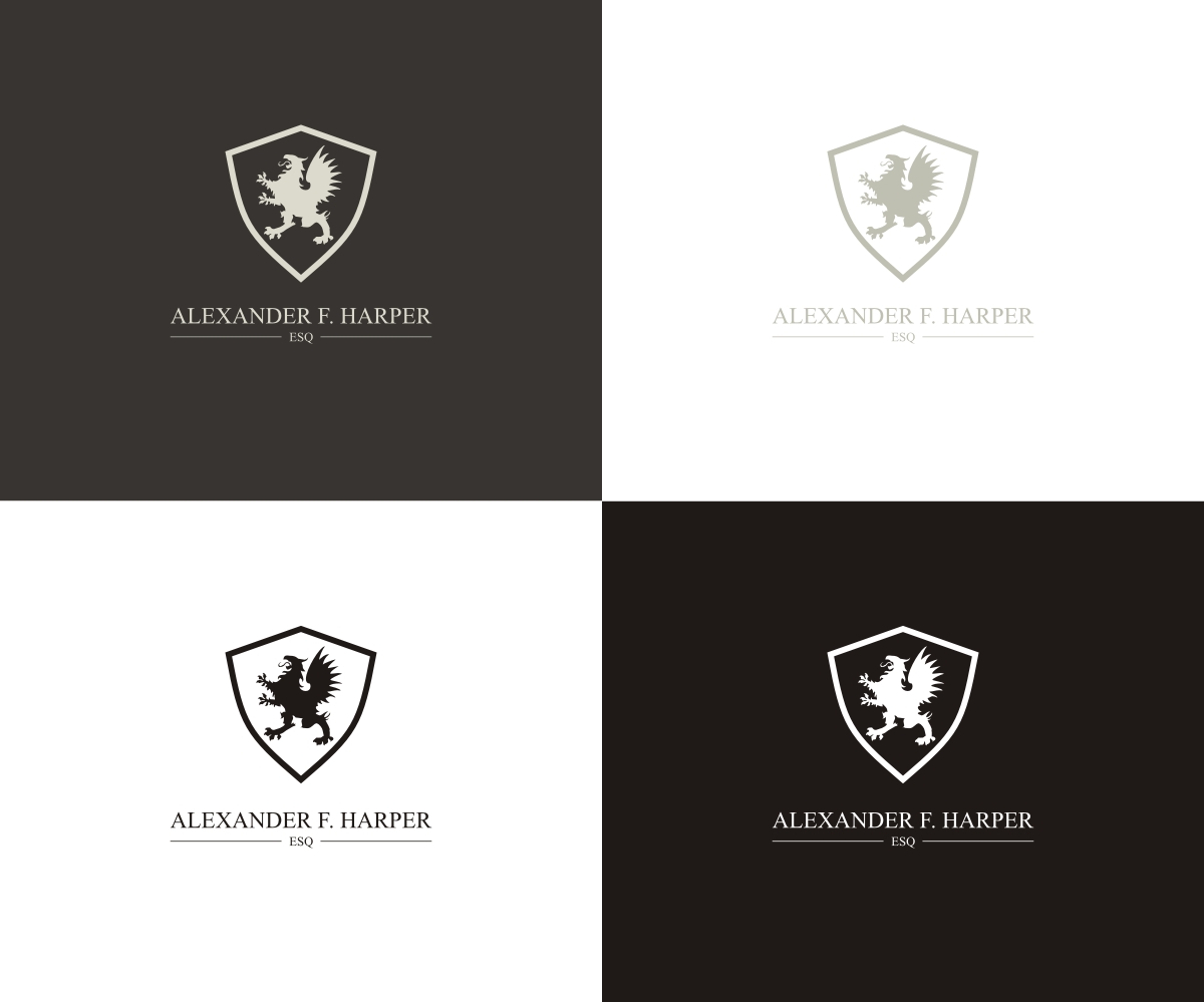 Diseño de Logo por Piaty Kolor para Law Office of Alexander F. Harper | Diseño #4626279