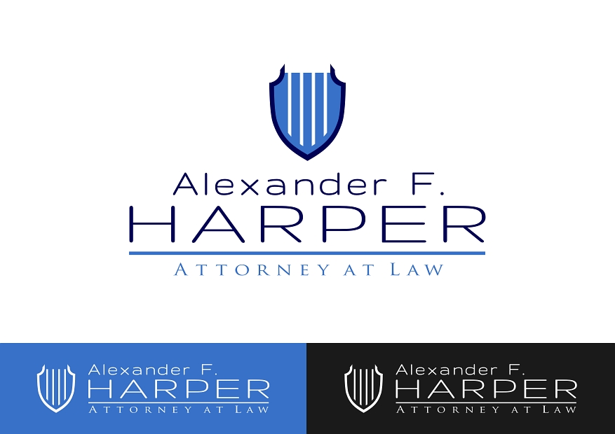 Logo-Design von Fabio Piscicelli für Law Office of Alexander F. Harper | Design #4640735