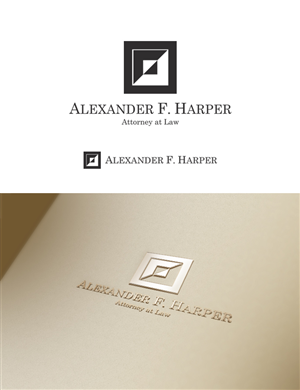 Logo-Design von Signature für Law Office of Alexander F. Harper | Design: #4642017