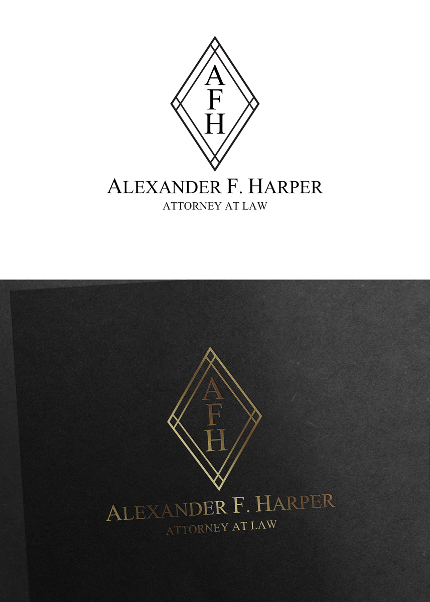 Logo Design by Signature for Law Office of Alexander F. Harper | Design #4663939