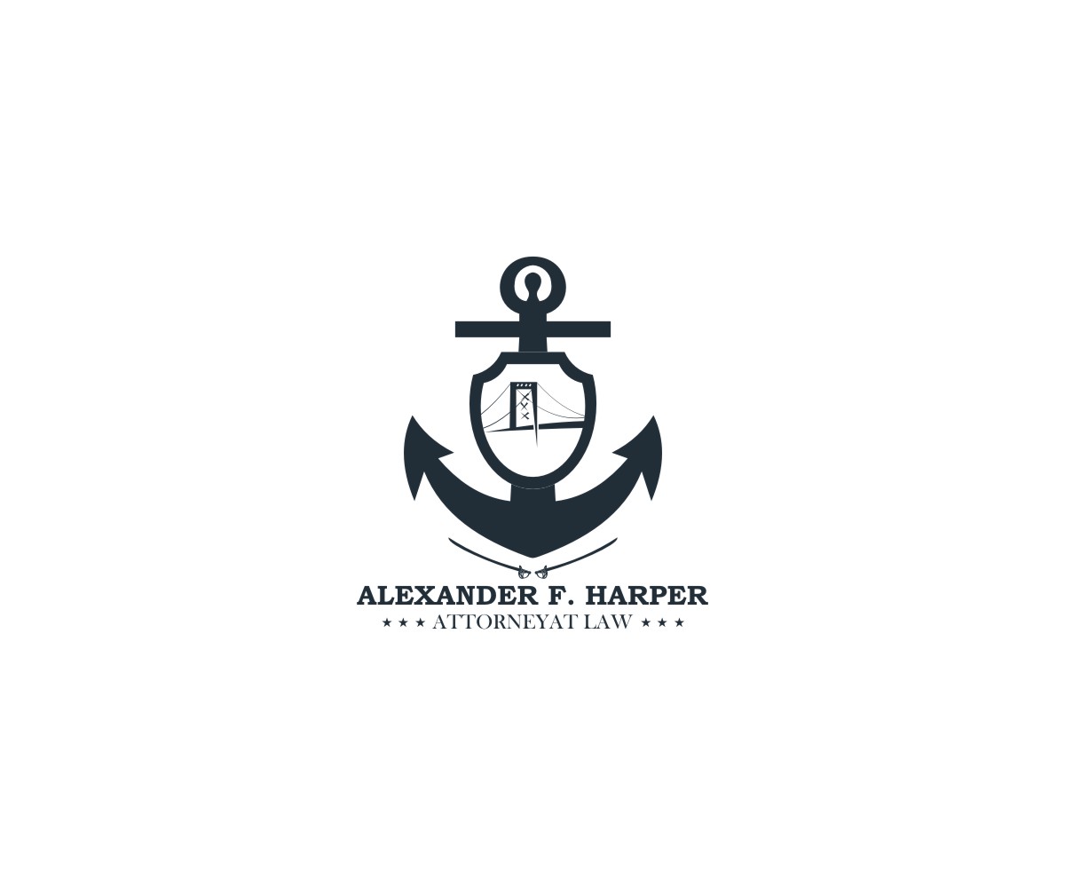Logo Design by Uyin for Law Office of Alexander F. Harper | Design #4695798