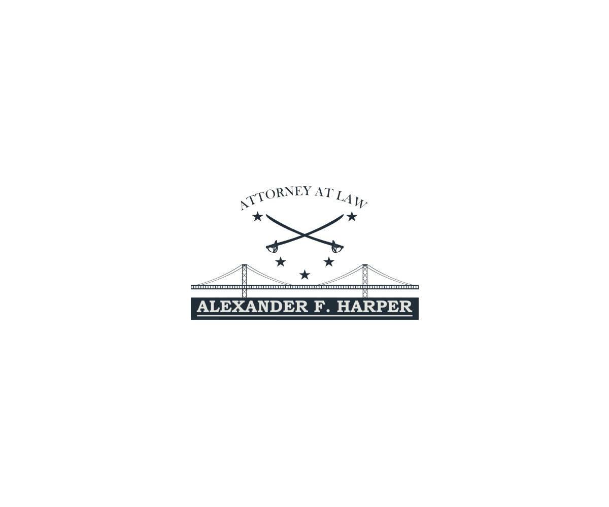 Logo Design by Uyin for Law Office of Alexander F. Harper | Design #4695873