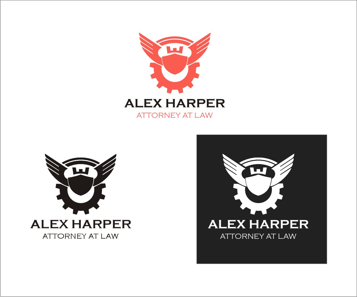 Logo-Design von Uyin für Law Office of Alexander F. Harper | Design #4746392