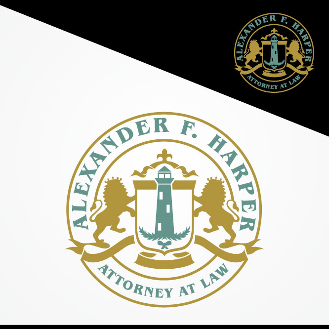 Logo-Design von Tectutive für Law Office of Alexander F. Harper | Design #4619661