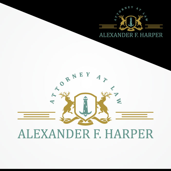 Logo-Design von Tectutive für Law Office of Alexander F. Harper | Design #4624274