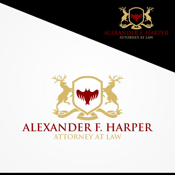 Logo Design by Tectutive for Law Office of Alexander F. Harper | Design #4624402