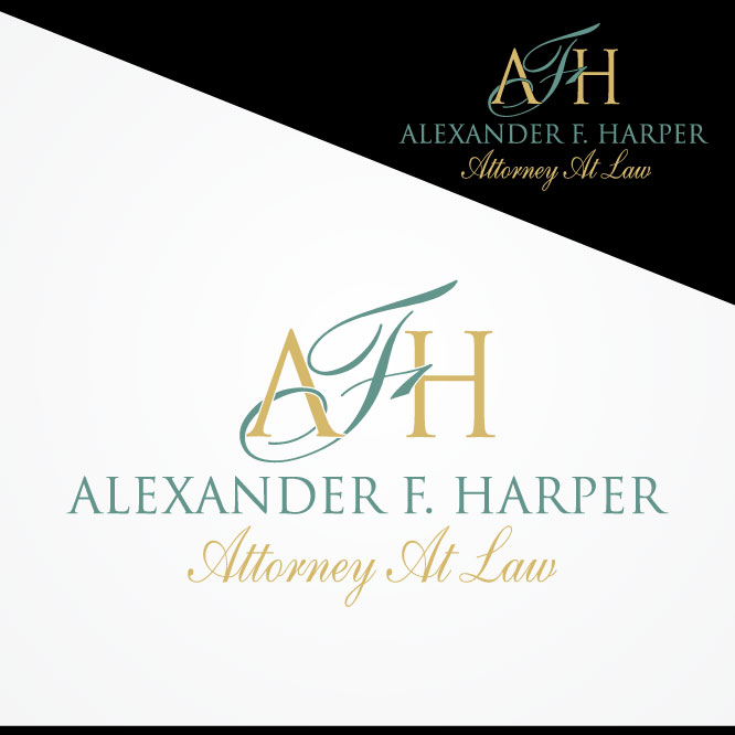 Design de Logo par Tectutive pour Law Office of Alexander F. Harper | Design #4682685