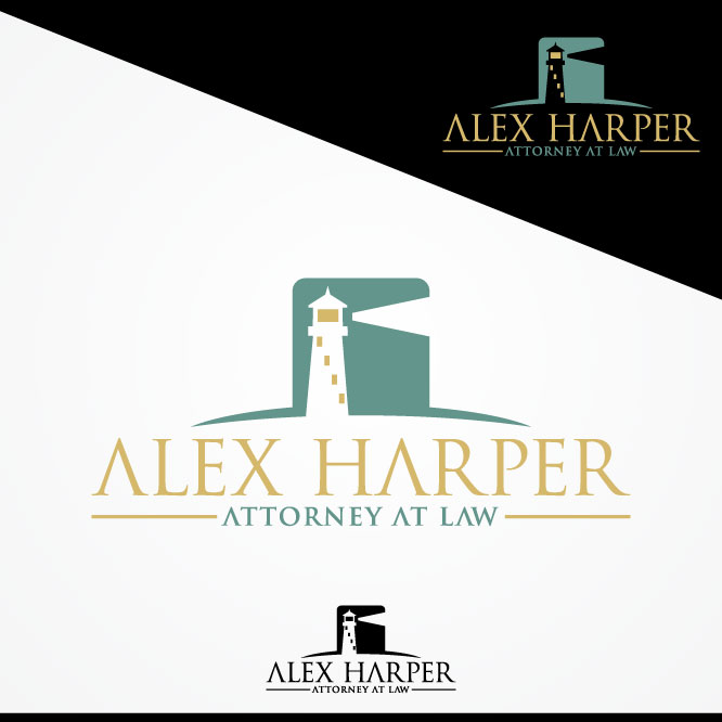 Logo Design by Tectutive for Law Office of Alexander F. Harper | Design #4688453