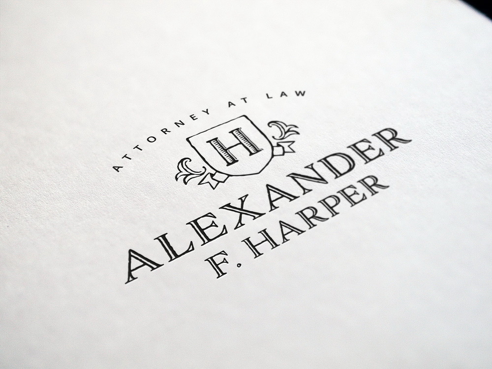 Logo Design by bismahadi for Law Office of Alexander F. Harper | Design #4648207