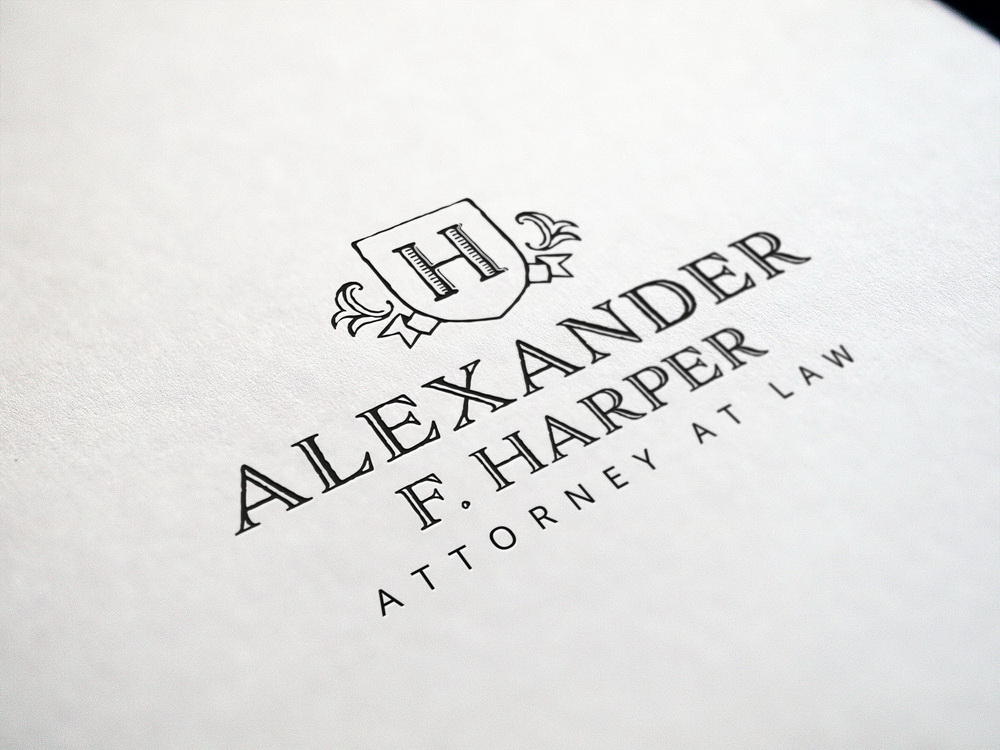 Logo Design by bismahadi for Law Office of Alexander F. Harper | Design #4648212
