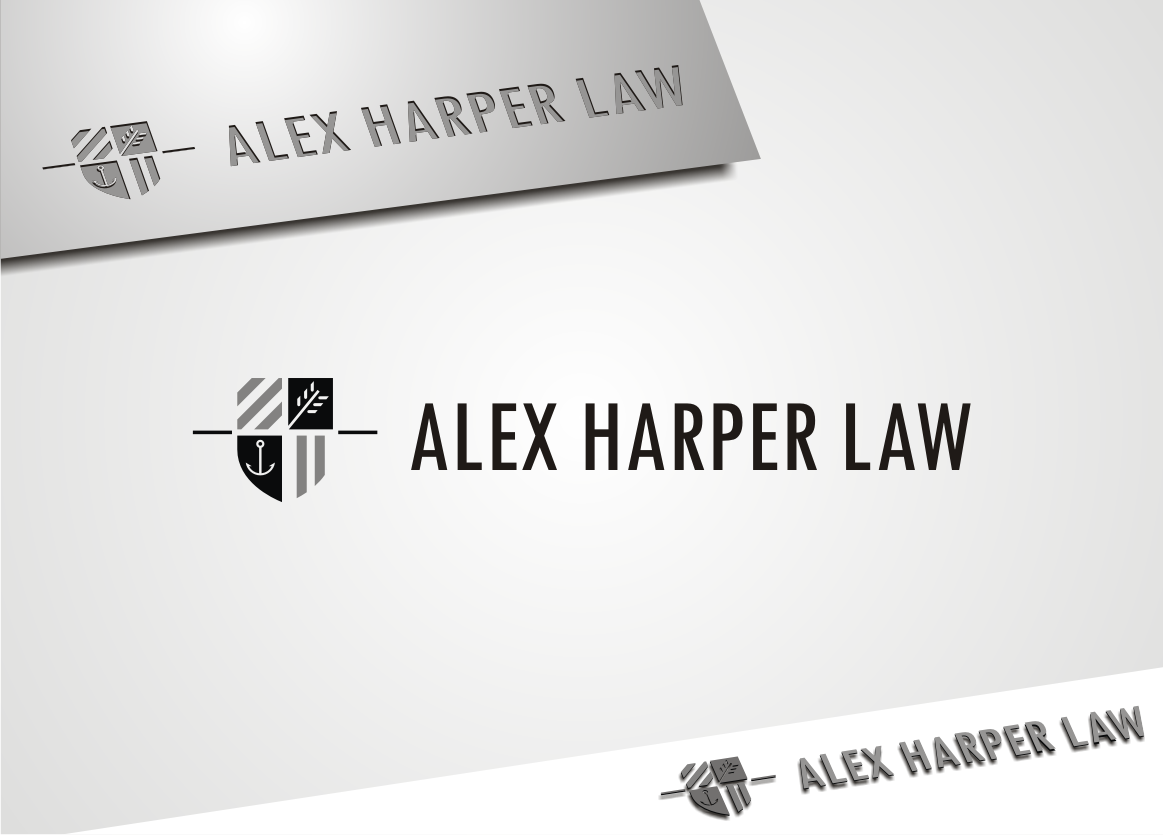 Logo-Design von Arham Hidayat für Law Office of Alexander F. Harper | Design #4734474