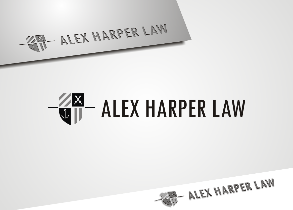 Logo-Design von Arham Hidayat für Law Office of Alexander F. Harper | Design #4735462