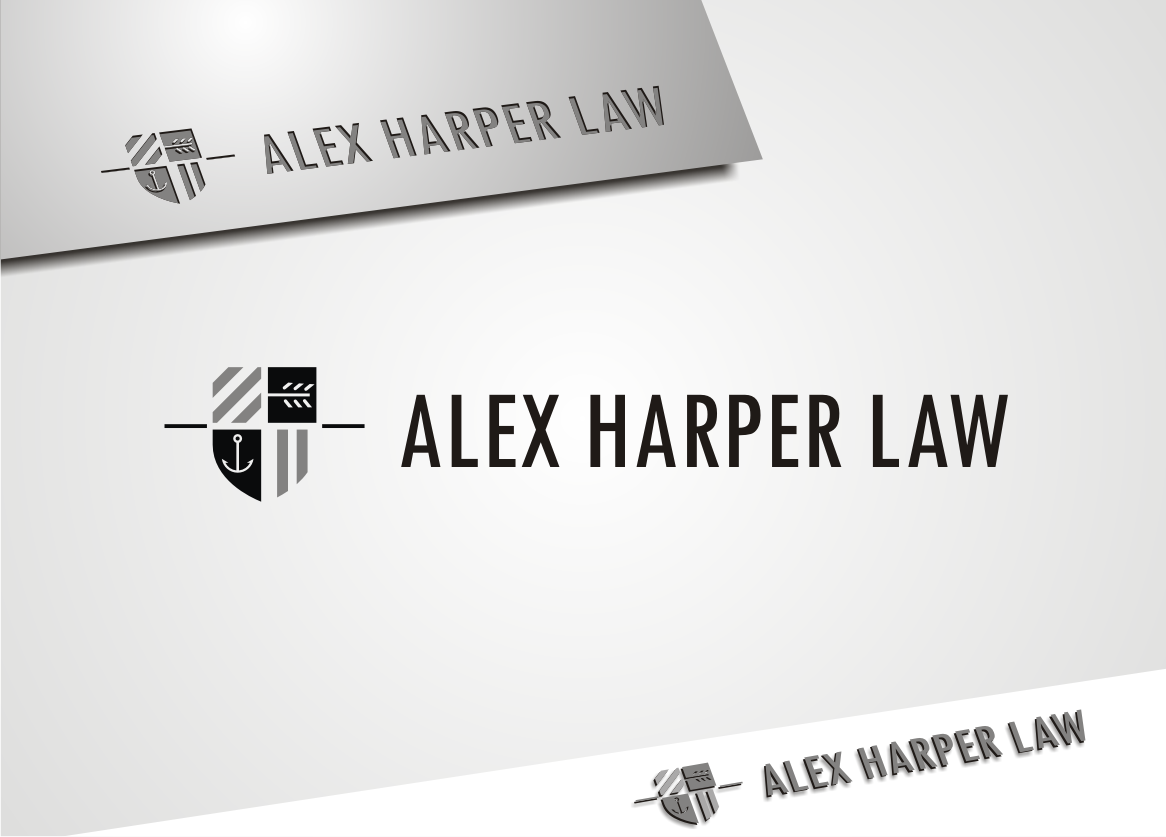 Logo Design by Arham Hidayat for Law Office of Alexander F. Harper | Design #4735466