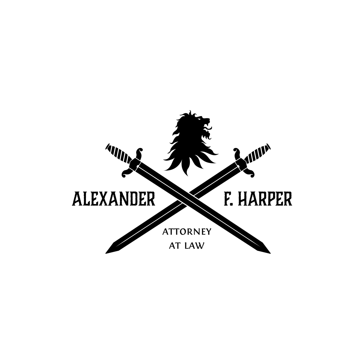 Logo Design by Enea for Law Office of Alexander F. Harper | Design #4612869