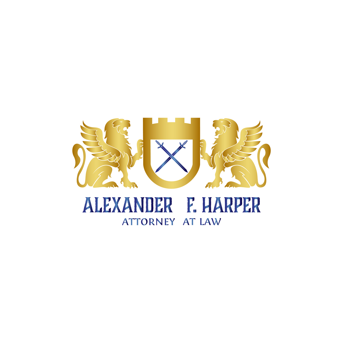 Logo Design by Enea for Law Office of Alexander F. Harper | Design #4627361