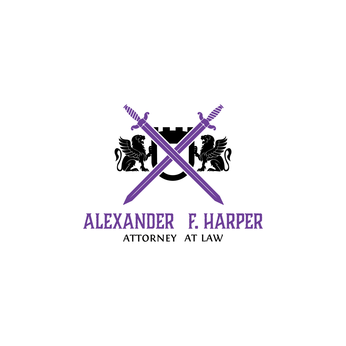 Logo Design by Enea for Law Office of Alexander F. Harper | Design #4631028