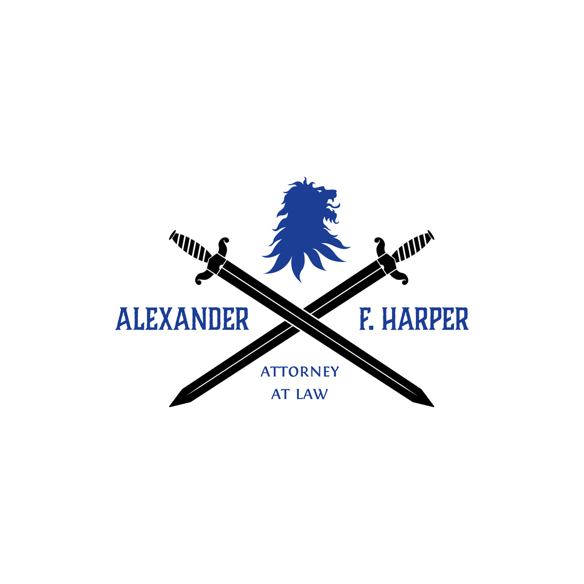 Logo-Design von Enea für Law Office of Alexander F. Harper | Design #4631029