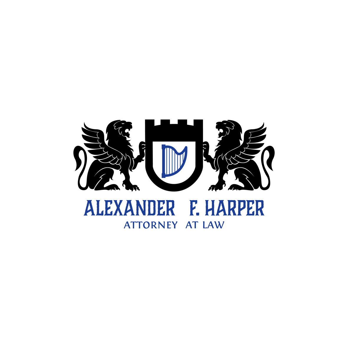 Logo Design by Enea for Law Office of Alexander F. Harper | Design #4654961
